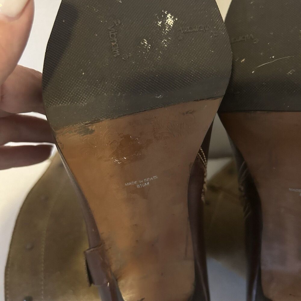 Matisse Flash Natural Suede Leather Pointed Mid-Calf Boots Western Size 8.5 - Picture 9 of 11